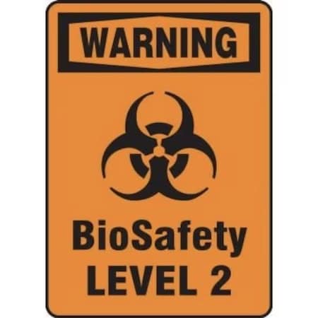 Accuform OSHA WARNING BIOHAZARD SIGN MBHZ322XL MBHZ322XL